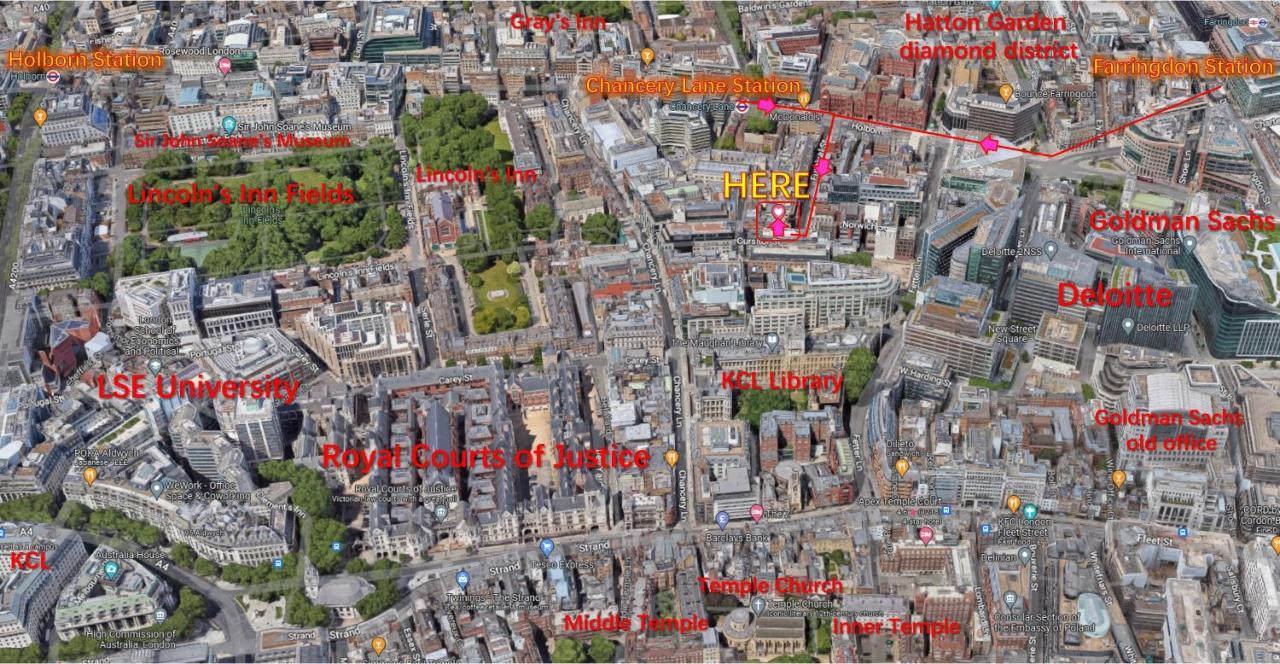 Superior Entire Apartment Between St Pauls Cathedral And Covent Garden London Ngoại thất bức ảnh